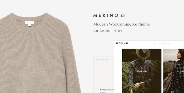 Merino -Modern WooCommerce shop theme